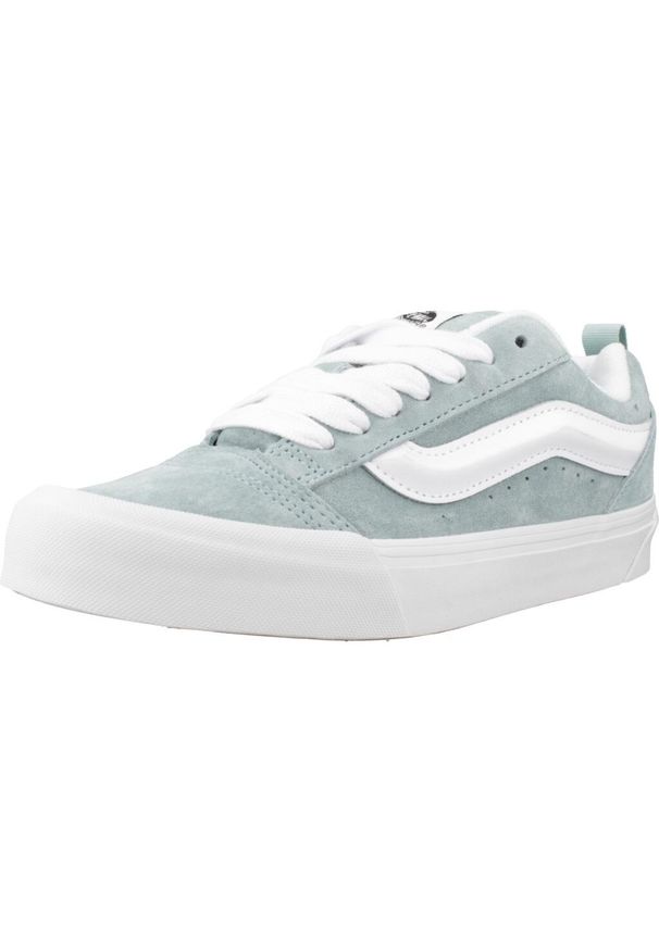 Tenisówki Vans Model Knu Skool Kolor Niebieski. Kolor: niebieski. Materiał: tkanina