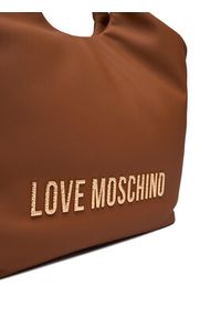 Love Moschino - LOVE MOSCHINO Torebka JC4396PP0NKD020A Brązowy. Kolor: brązowy. Materiał: skórzane