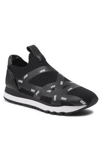 DKNY Sneakersy Jace K1257312 Czarny. Kolor: czarny. Materiał: materiał #5