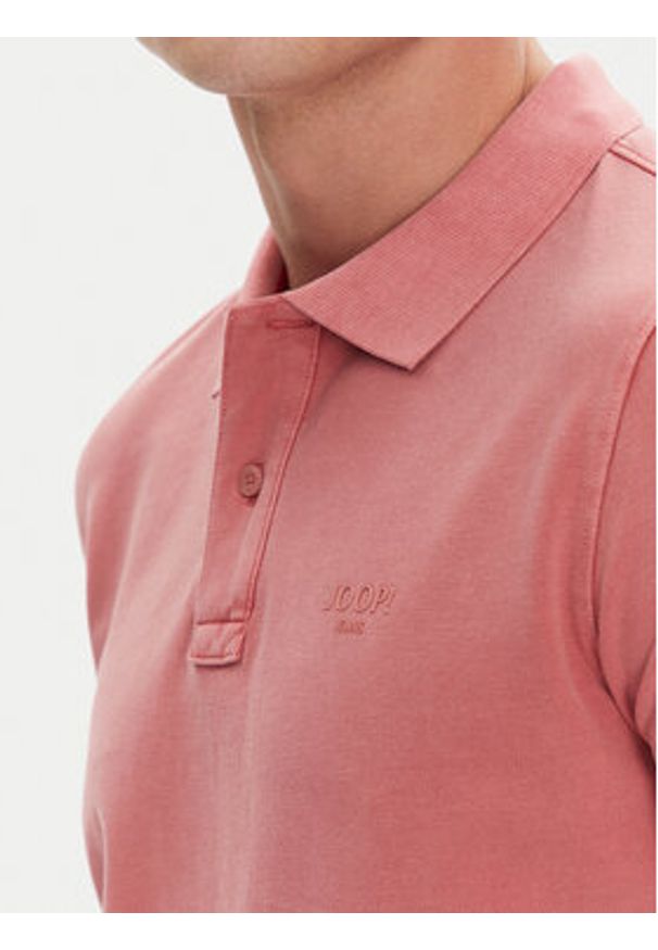 JOOP! Jeans Polo 15 JJJ-02Ambrosian 30045619 Różowy Modern Fit. Typ kołnierza: polo. Kolor: różowy. Materiał: bawełna