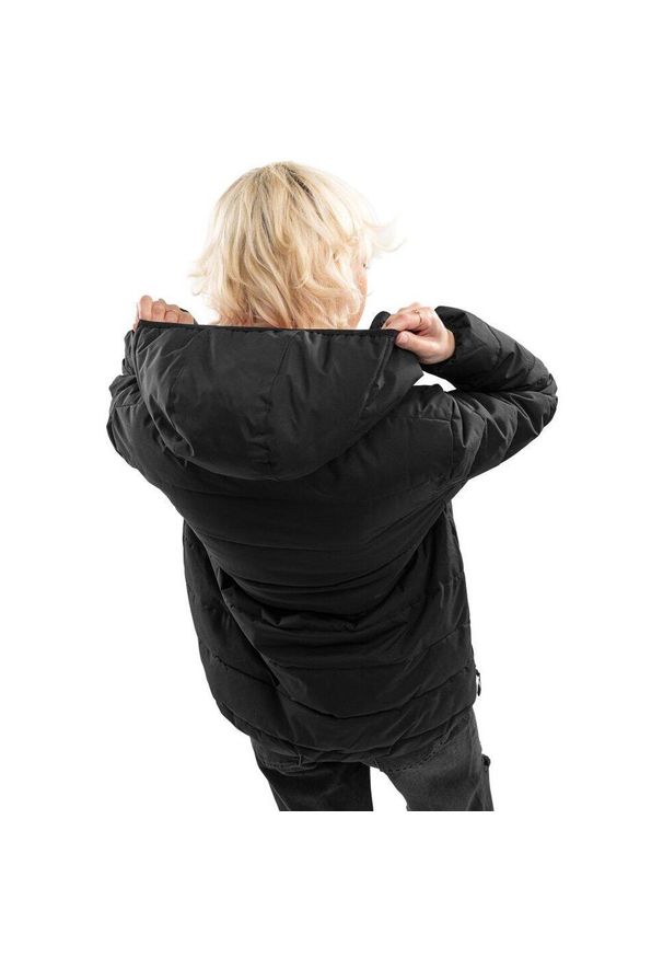 SIROKO - Wodoodporna kurtka puchowa damska Shelter-W. Typ kołnierza: kaptur. Kolor: czerwony, wielokolorowy, czarny. Materiał: puch