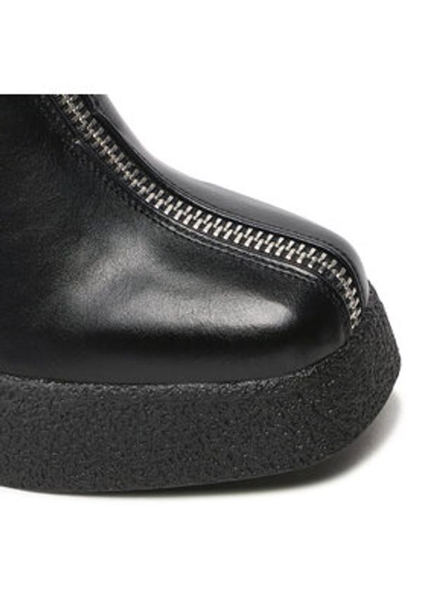 Jenny Fairy Botki HZ96063-5 Czarny. Kolor: czarny. Materiał: skóra