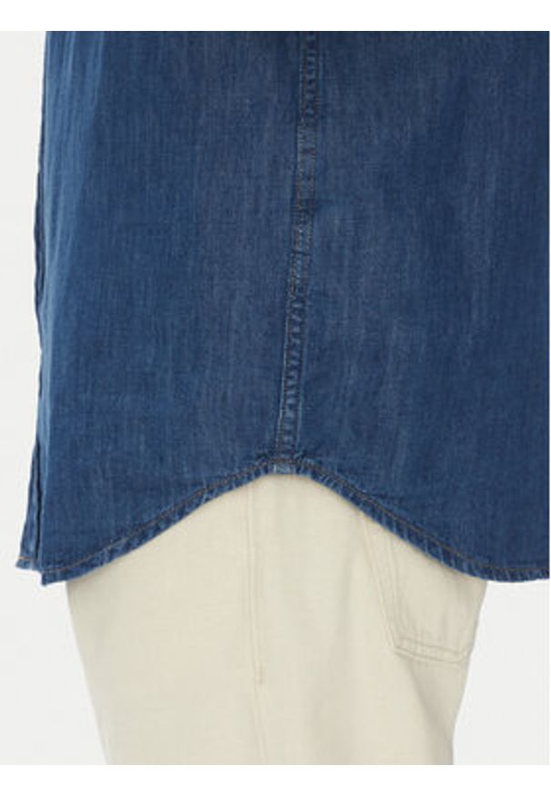 Calvin Klein Jeans Koszula jeansowa J30J327178 Niebieski Regular Fit. Kolor: niebieski. Materiał: bawełna