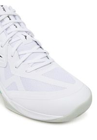 Mizuno Buty halowe Wave Momentum Pro Mid V1GA2545 Biały. Kolor: biały. Materiał: skóra. Model: Mizuno Wave #5