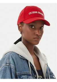 Guess Jeans Czapka z daszkiem WBEO-GJ-U3-002-SS26 Czerwony. Kolor: czerwony. Materiał: bawełna #2