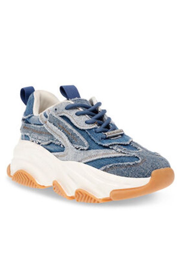Steve Madden Sneakersy Possession-E Sneaker SM19000033-04005-467 Niebieski. Kolor: niebieski. Materiał: skóra