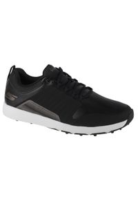 skechers - Buty do golfa męskie, Skechers Go Golf Elite 4 - Victory. Kolor: czarny. Materiał: guma, syntetyk, tkanina, materiał. Model: Skechers Sport. Sport: golf
