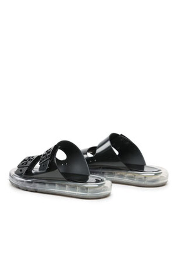 Tory Burch Klapki Buckle Bubble Jelly 149718 Czarny. Kolor: czarny