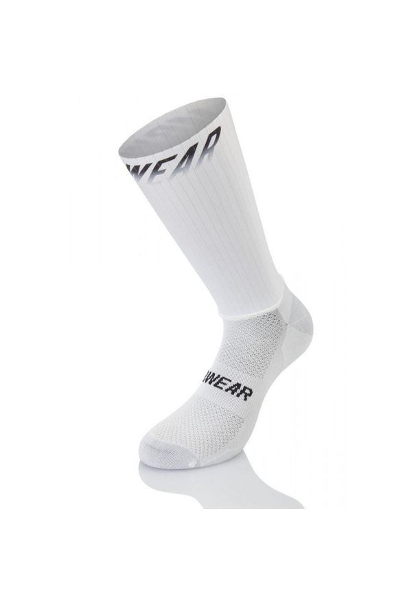 MB WEAR - Skarpetki Mb Wear Aero Fast H20. Kolor: biały. Sport: kolarstwo