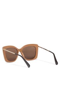 Max Mara Okulary przeciwsłoneczne MM0101 50E Brązowy. Kolor: brązowy. Materiał: syntetyk #6