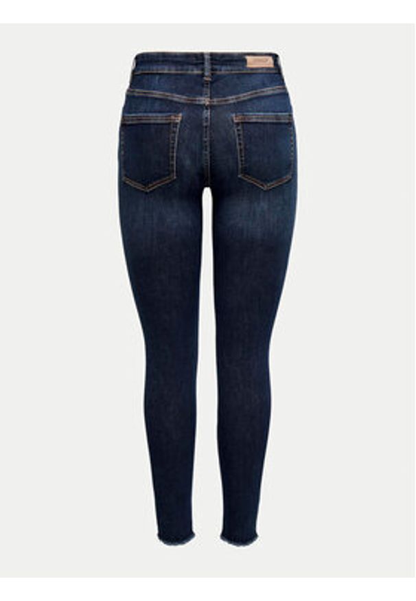 only - ONLY Jeansy Blush 15326910 Granatowy Skinny Fit. Kolor: niebieski