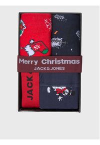 Jack & Jones - Jack&Jones Zestaw upominkowy Merry Xmas 12221970 Granatowy. Kolor: niebieski. Materiał: bawełna #4