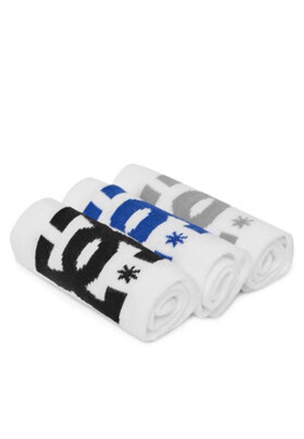 DC Shoes Skarpety krótkie AS_DC_04S_SS25 (3-PACK) Biały. Kolor: biały. Materiał: bawełna
