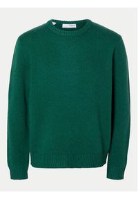 Selected Homme Sweter 16094643 Zielony Regular Fit. Kolor: zielony. Materiał: syntetyk #3