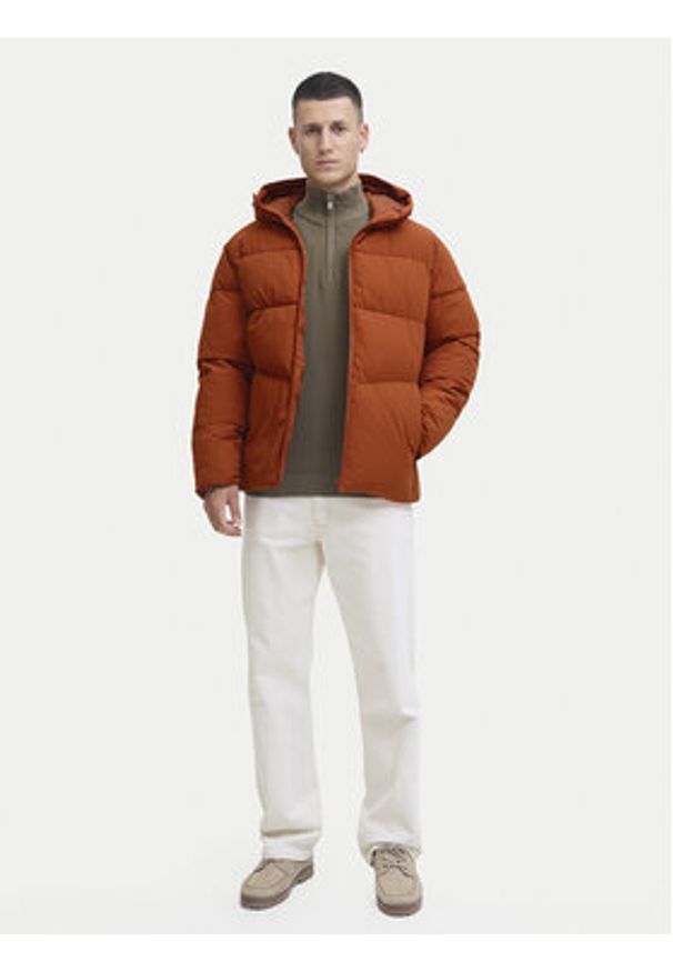 Jack & Jones Kurtka zimowa Global 12283517 Pomarańczowy Regular Fit. Kolor: pomarańczowy. Materiał: syntetyk. Sezon: zima