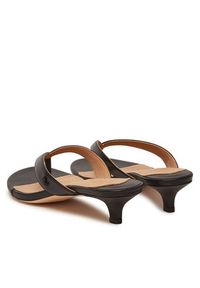 Lauren Ralph Lauren - LAUREN RALPH LAUREN Japonki Francesca 802966841001 Czarny. Kolor: czarny. Materiał: skóra #5