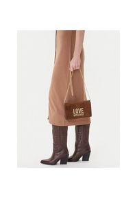 Love Moschino - Torebka LOVE MOSCHINO. Kolor: brązowy #1
