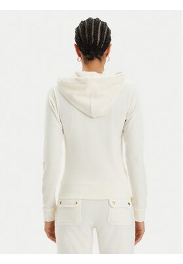 Juicy Couture Bluza Robertson JCAP176G Écru Slim Fit. Materiał: syntetyk