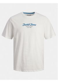 Jack & Jones - Jack&Jones T-Shirt Henry 12248600 Biały Standard Fit. Kolor: biały. Materiał: bawełna #4