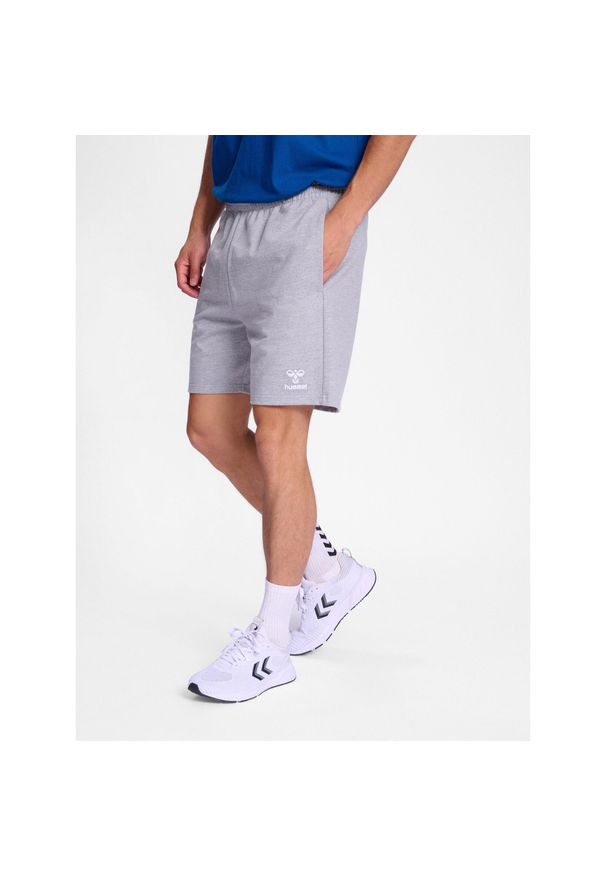 Hummel - Spodenki hmlGO 2.0 SWEATSHORTS. Kolor: szary