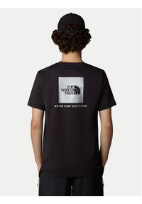 The North Face T-Shirt NSE Box NF0A8C4V Czarny Regular Fit. Kolor: czarny. Materiał: bawełna