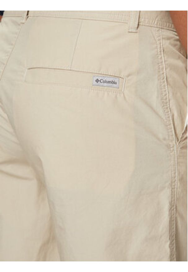 columbia - Columbia Szorty materiałowe Washed Out™ Short 1491953 Beżowy Regular Fit. Kolor: beżowy. Materiał: bawełna