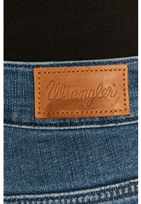 Wrangler jeansy High Rise Skinny Light Breeze damskie regular waist. Kolor: niebieski #4