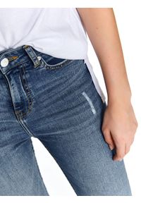 TOP SECRET - Spodnie długie damskie skinny. Stan: podwyższony. Kolor: niebieski. Materiał: jeans. Długość: długie. Sezon: wiosna #2