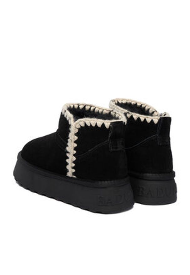 Badura Śniegowce EO-ANDI-TS6295-01 Czarny. Kolor: czarny. Materiał: zamsz, skóra