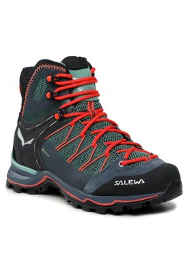 Salewa Trekkingi Ws Mtn Trainer Lite Mid Gtx GORE-TEX 61360-5585 Zielony. Kolor: zielony. Materiał: materiał