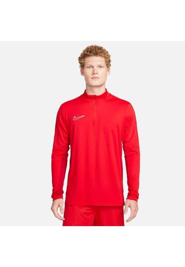 Bluza treningowa męska Nike Academy 23 Dril Top. Kolor: czerwony, wielokolorowy, biały. Sport: piłka nożna