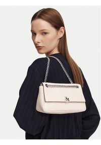 Tory Burch Torebka Charlie Quilted 185829 Kremowy. Kolor: kremowy. Materiał: skórzane #1