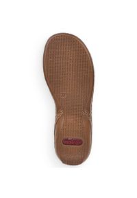 Sandały komfortowe damskie wsuwane na gumki Rieker 62850-90 beżowy. Zapięcie: bez zapięcia. Kolor: beżowy