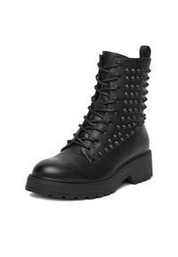 DeeZee Trzewiki 190852-3A Czarny. Kolor: czarny. Materiał: skóra #3