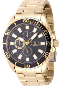 Zegarek Invicta Zegarek marki Invicta model 4757 kolor Zółty. Akcesoria męski. Sezon: Cały rok NoSize #1