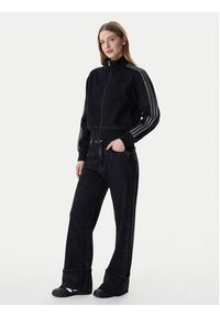 Adidas - adidas Kurtka jeansowa Firebird KD2898 Czarny Regular Fit. Kolor: czarny. Materiał: bawełna #3