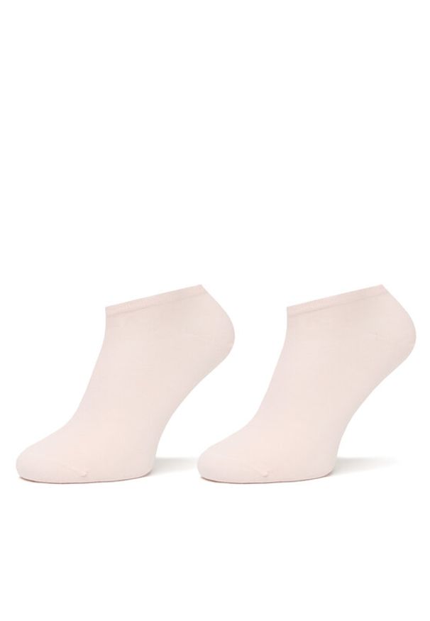 TOMMY HILFIGER - Tommy Hilfiger Skarpety krótkie 343024001 Różowy. Kolor: różowy. Materiał: bawełna