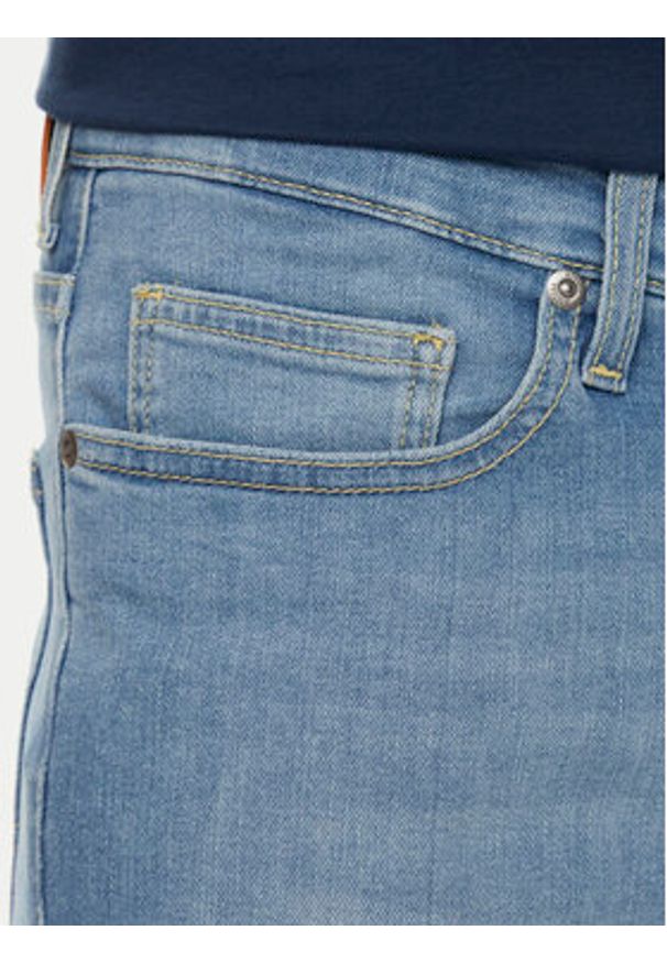 Mustang Jeansy Frisco 1015116 Niebieski Skinny Fit. Kolor: niebieski