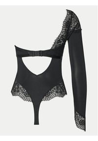 Hunkemöller Body Azalea 300217 Czarny Slim Fit. Kolor: czarny. Materiał: syntetyk #8