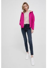 Invicta kurtka damska kolor różowy przejściowa. Kolor: różowy. Materiał: materiał, włókno. Wzór: gładki #3