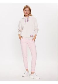 Guess Spodnie dresowe Rosas V3YB20 KBV71 Różowy Regular Fit. Kolor: różowy. Materiał: bawełna #6