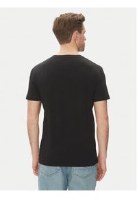 TOMMY HILFIGER - Tommy Hilfiger T-Shirt UM0UM03362 Czarny Regular Fit. Kolor: czarny. Materiał: bawełna #4