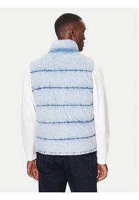 Guess Bezrękawnik M5BN81 D6181 Niebieski Regular Fit. Kolor: niebieski. Materiał: bawełna. Długość rękawa: bez rękawów #4