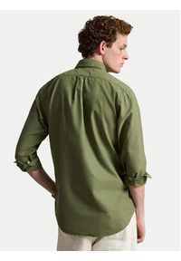 Polo Ralph Lauren Koszula 710805564510 Zielony Regular Fit. Typ kołnierza: polo. Kolor: zielony. Materiał: bawełna #5