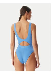TOMMY HILFIGER - Tommy Hilfiger Strój kąpielowy UW0UW06367 Niebieski jasny. Kolor: niebieski. Materiał: syntetyk #2