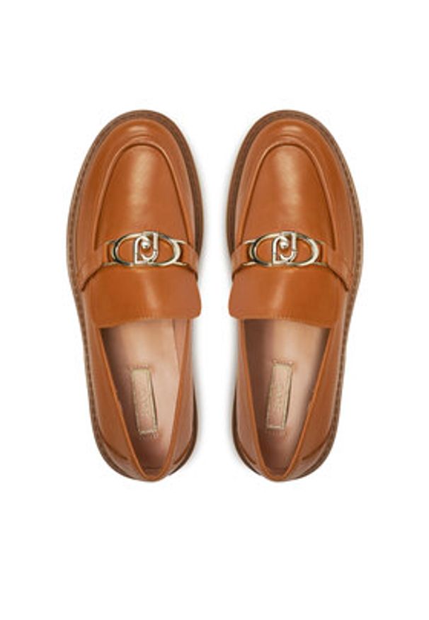 Liu Jo Loafersy Cora 01 SA4001 P0102 Brązowy. Kolor: brązowy. Materiał: skóra
