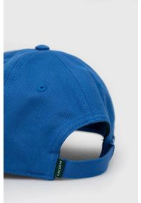 Lacoste czapka z daszkiem bawełniana kolor granatowy z aplikacją RK0491-031. Kolor: niebieski. Materiał: bawełna. Wzór: aplikacja #3
