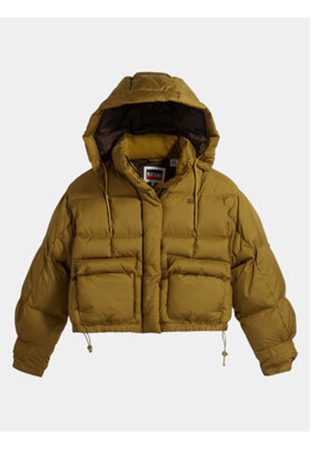 Levi's® Kurtka zimowa Baby Trapeze A5896-0001 Zielony Regular Fit. Kolor: zielony. Materiał: syntetyk. Sezon: zima