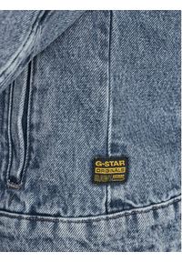 G-Star RAW - G-Star Raw Kurtka jeansowa Kitoh 3D D26776 E207 Niebieski Regular Fit. Kolor: niebieski. Materiał: bawełna #4