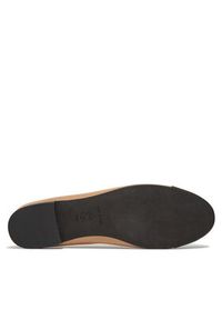 Tory Burch Baleriny Cap-Toe Ballet 154513 Beżowy. Kolor: beżowy. Materiał: skóra #6